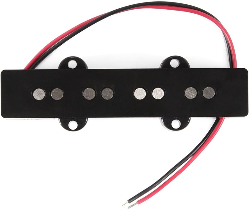 FLEOR Alnico 5 Open Style J Bass Pickup Bridge Pickup Fit 4 String Electric Bass Guitar Part - Image 3